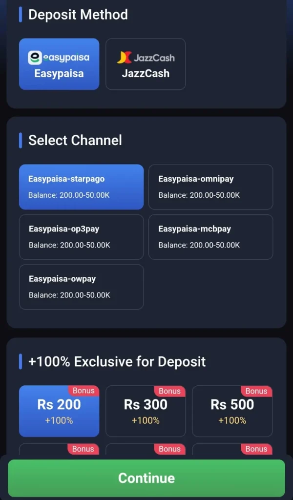 LG789 game APK payment system image