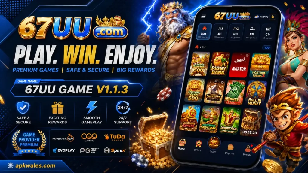 67UU Game V1.1.3 Dashboard banner for Android Download
