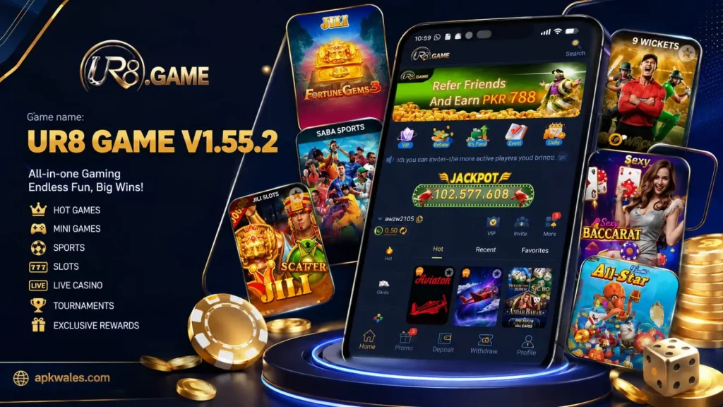 UR8 Game V_1.55.2 Homepage Banner