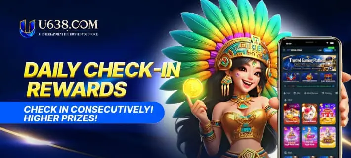 u638 game APK daily checkin bonus for users