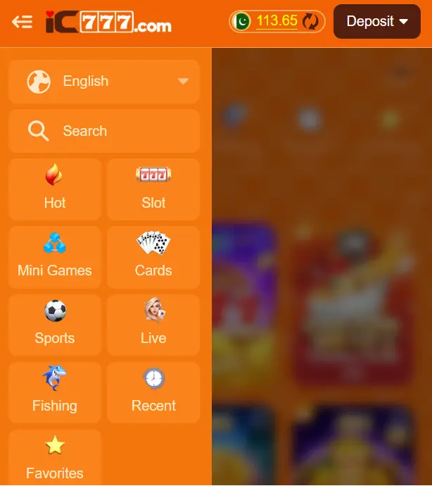 IC777 game available games image