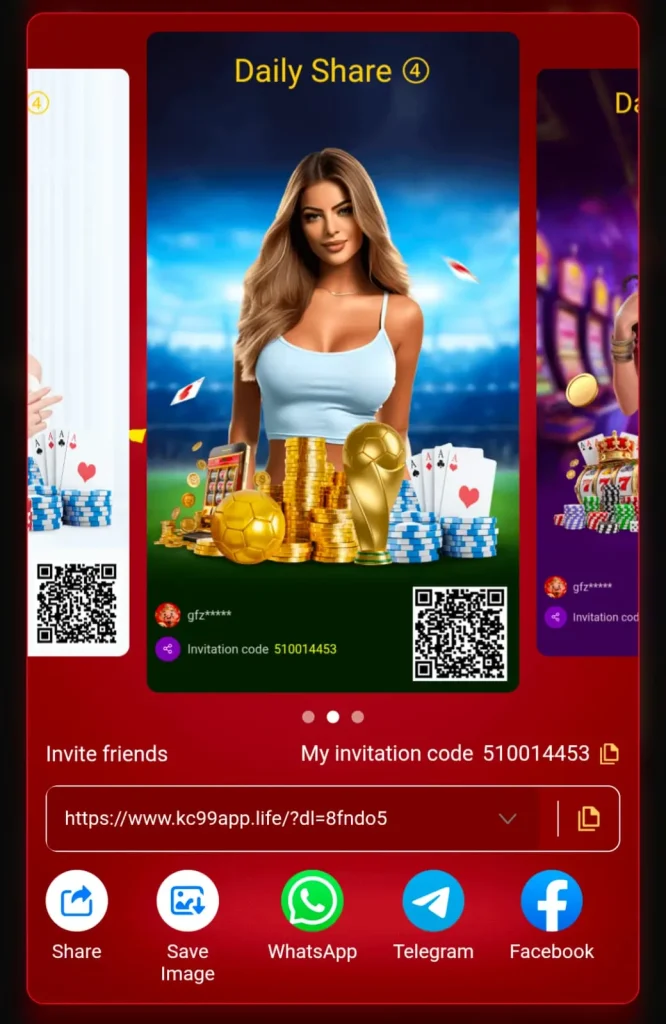 Kc99 Game Daily share and Earn Real Money 