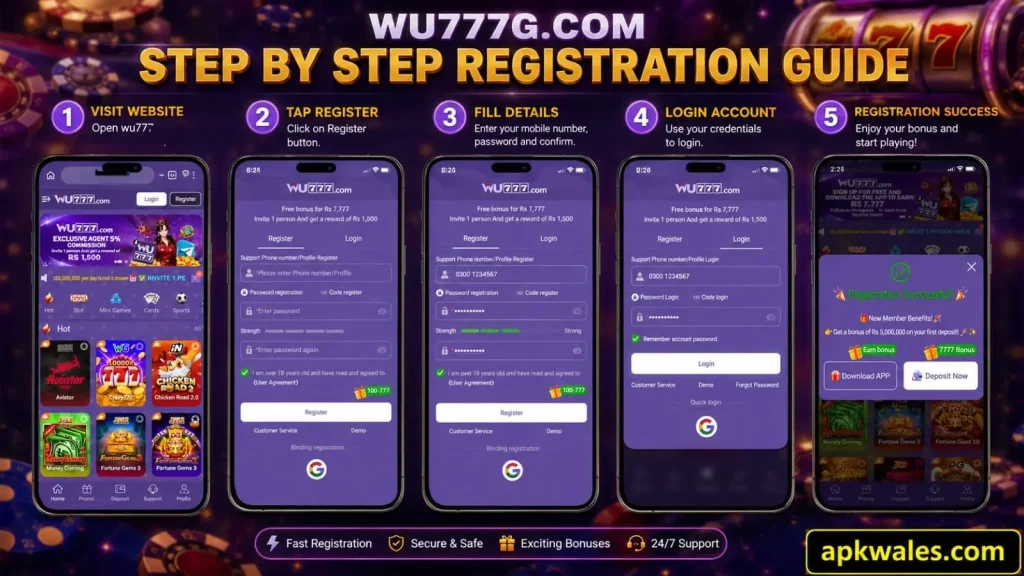 Wu777 Game Earn real money APK2026