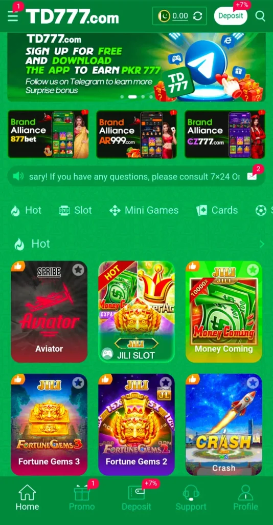 TD777 Game Download Real money Games 2026