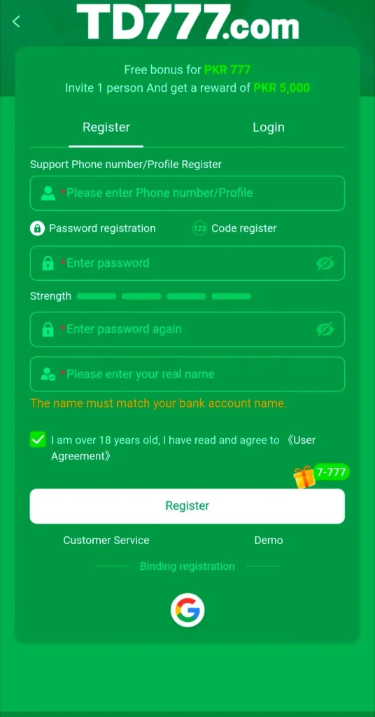 TD777 Game Download Latest Earning APK 2026