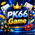 PK66 GAME logo for the Android gaming app in Pakistan
