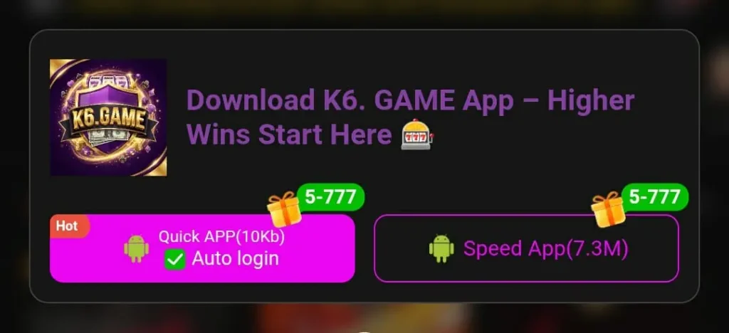 k6 game download